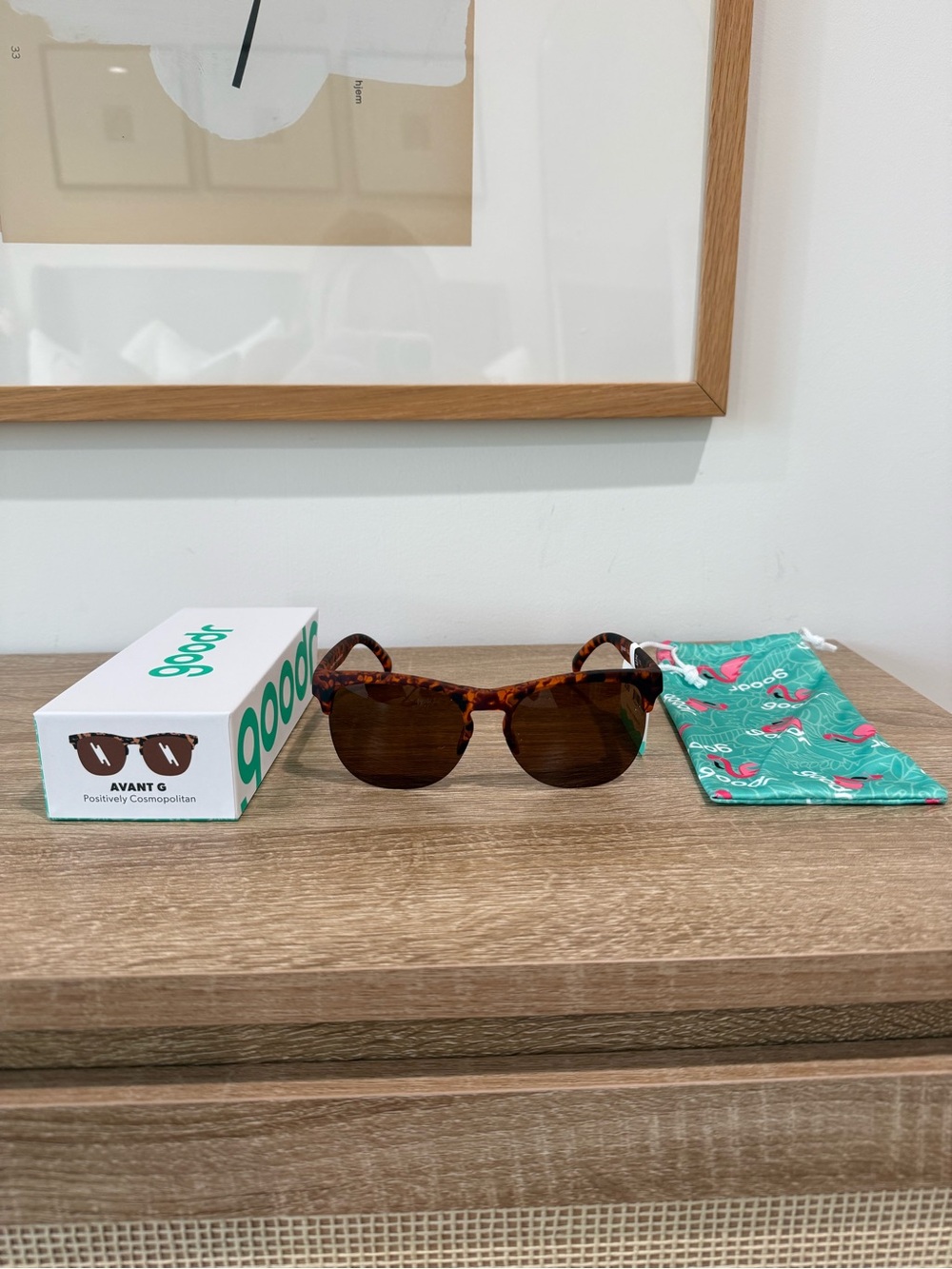 Goodr Avant G Tortoiseshell Sunglasses - Brown Lenses